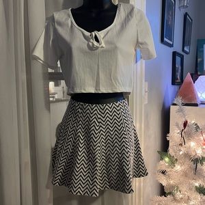 Two NWOT crop top short sleeve shirts